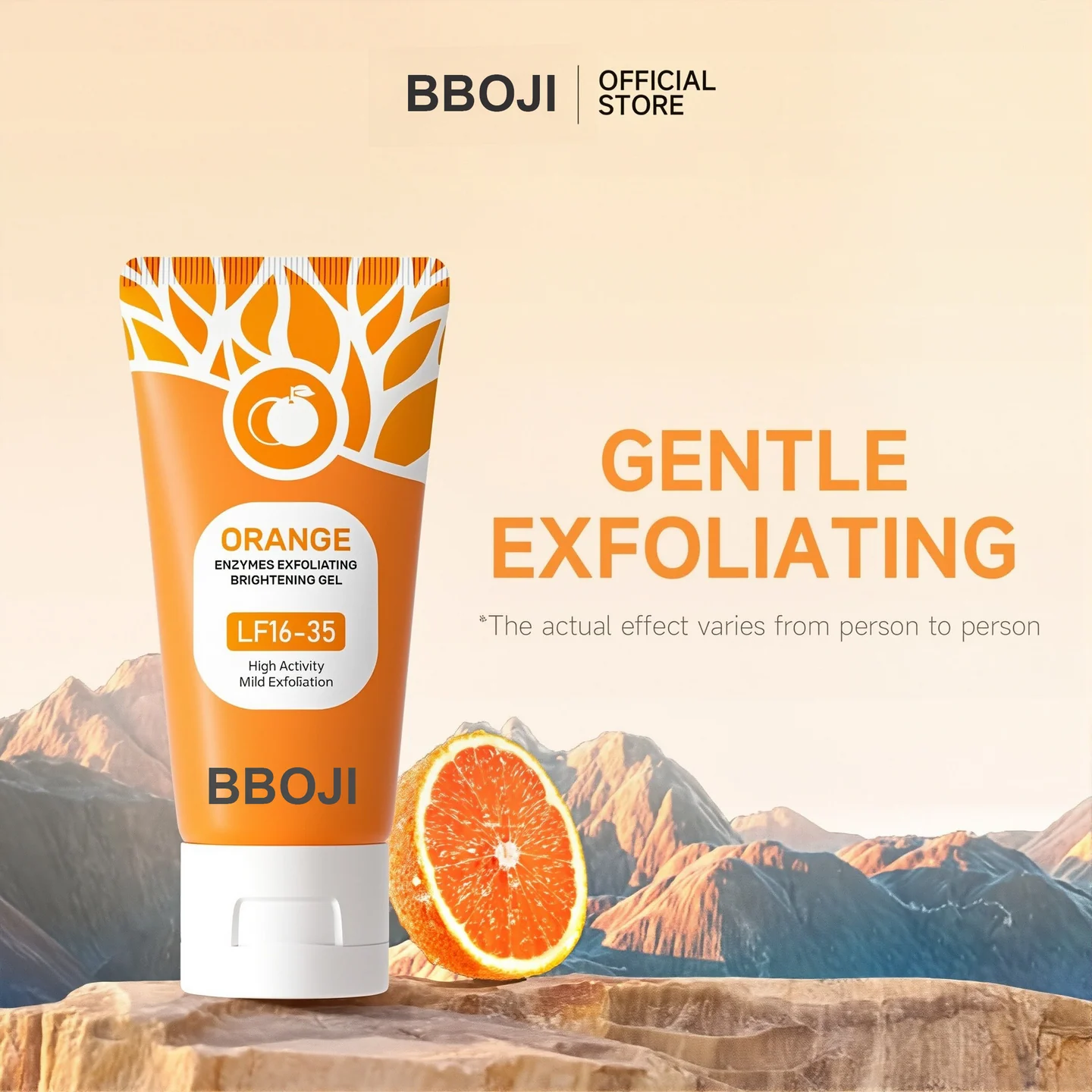 Orange Enzyme Exfoliating Gel