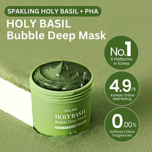 Insideefy Holy Basil Bubble Deep Mask 13%