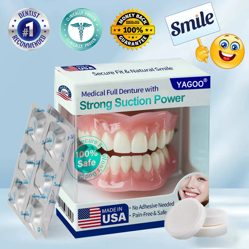 Advanced Customized Full Denture Set